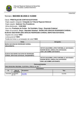 MARIA DAS GRACAS RODRIGUES CARDIAL