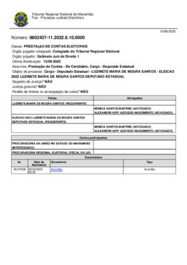 LUZINETE MARIA DE MOURA SANTOS
