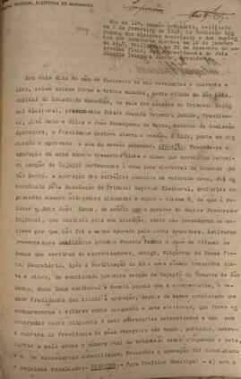 Atas de fevereiro de 1948