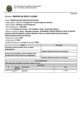 ROSANGELA MARIA PEREIRA VIDAL OLIVEIRA