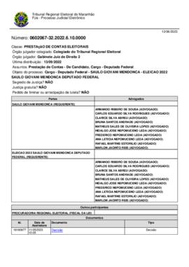 SAULO GIOVANI MENDONCA
