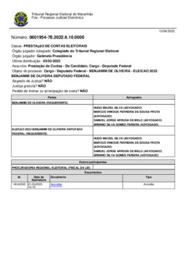 BENJAMIM DE OLIVEIRA