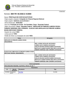 UBIRAJARA DO PINDARE ALMEIDA SOUSA