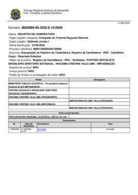 IRACEMA CRISTINA VALE LIMA