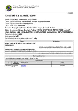 BRUNA EVERTON DE MORAIS REGO SARAIVA LEAO