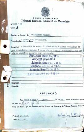 Plebiscito para criação do município de Centro Novo do Maranhão