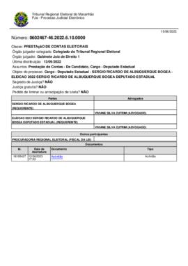 SERGIO RICARDO DE ALBUQUERQUE BOGEA